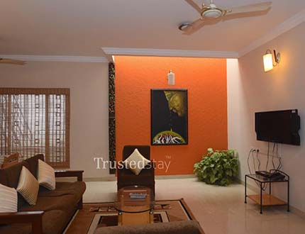Book Alcove Service Apartments in Bangalore | Living Room